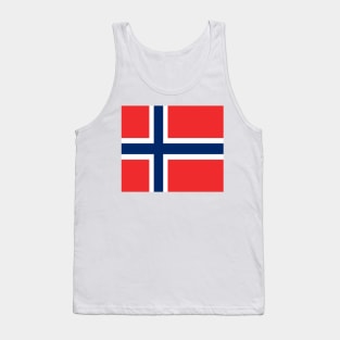 Norway Flag Tank Top